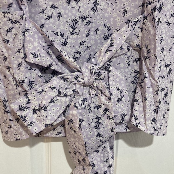 INC Floral Puff-Sleeve Blouse, - Picture 10 of 11